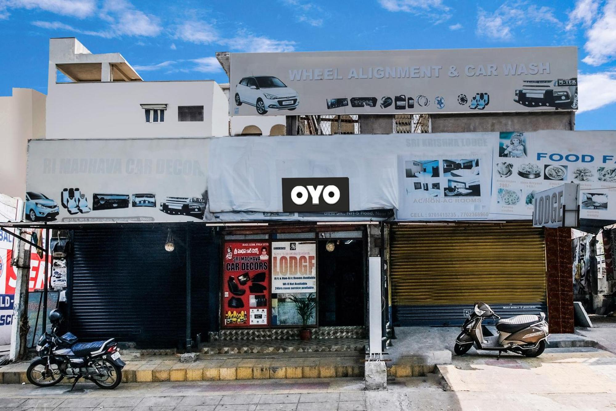 Hotel O Sri Krishna Residency Tikkavanipalem Экстерьер фото