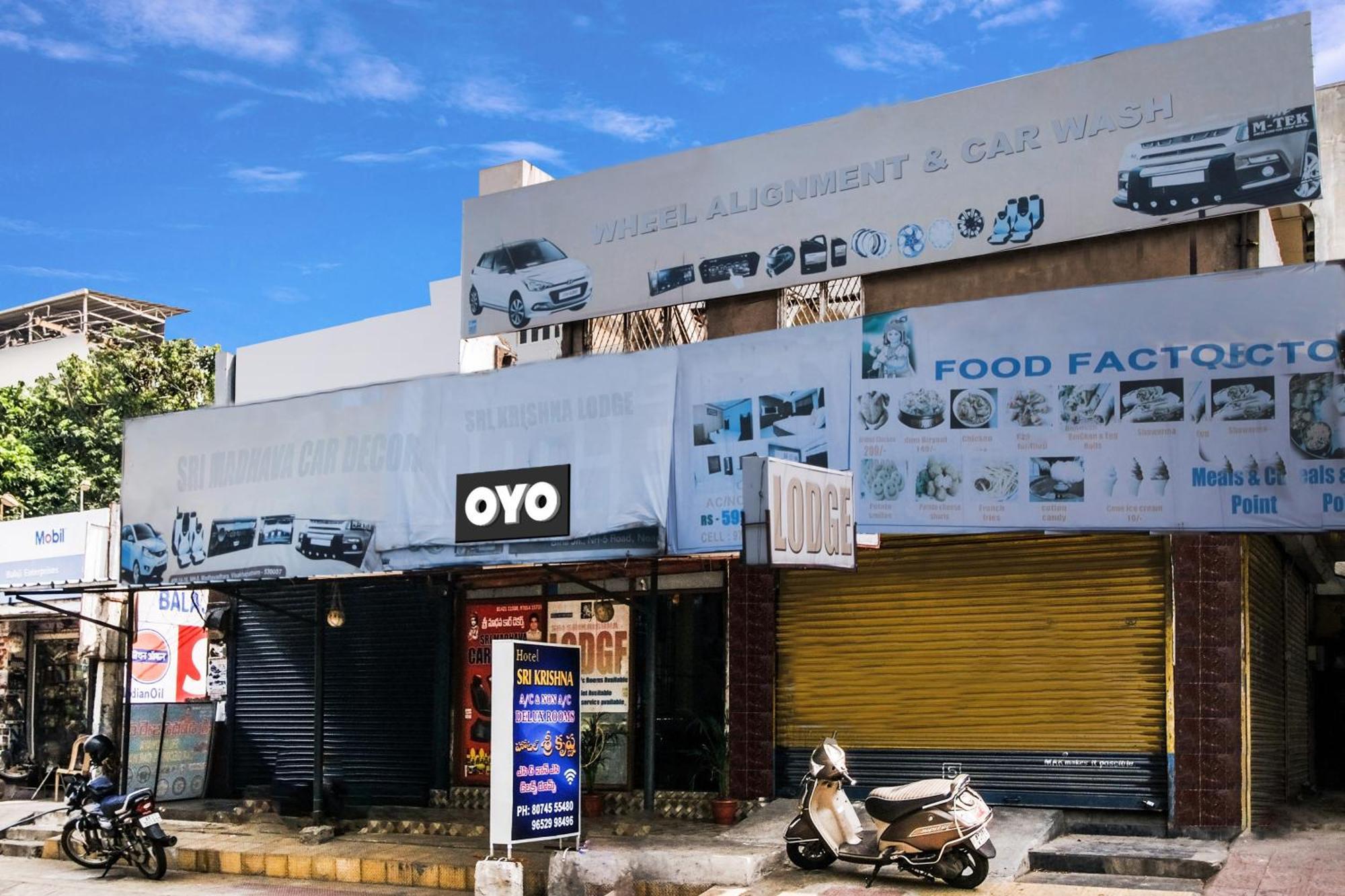 Hotel O Sri Krishna Residency Tikkavanipalem Экстерьер фото